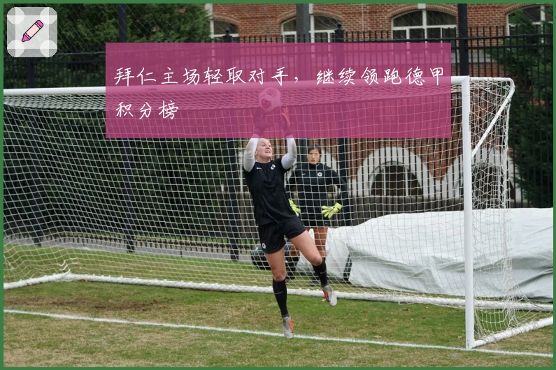拜仁主场轻取对手，继续领跑德甲积分榜